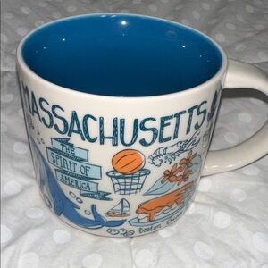 Starbucks Been There Series Massachusetts Mug